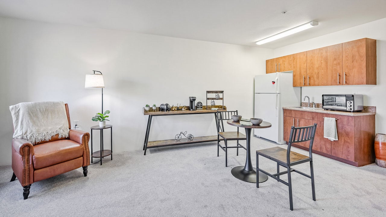 The kitchen at Desert Springs