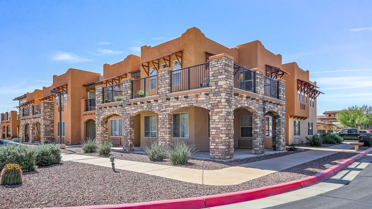 Exterior view of Desert Springs Gracious Retirement Living