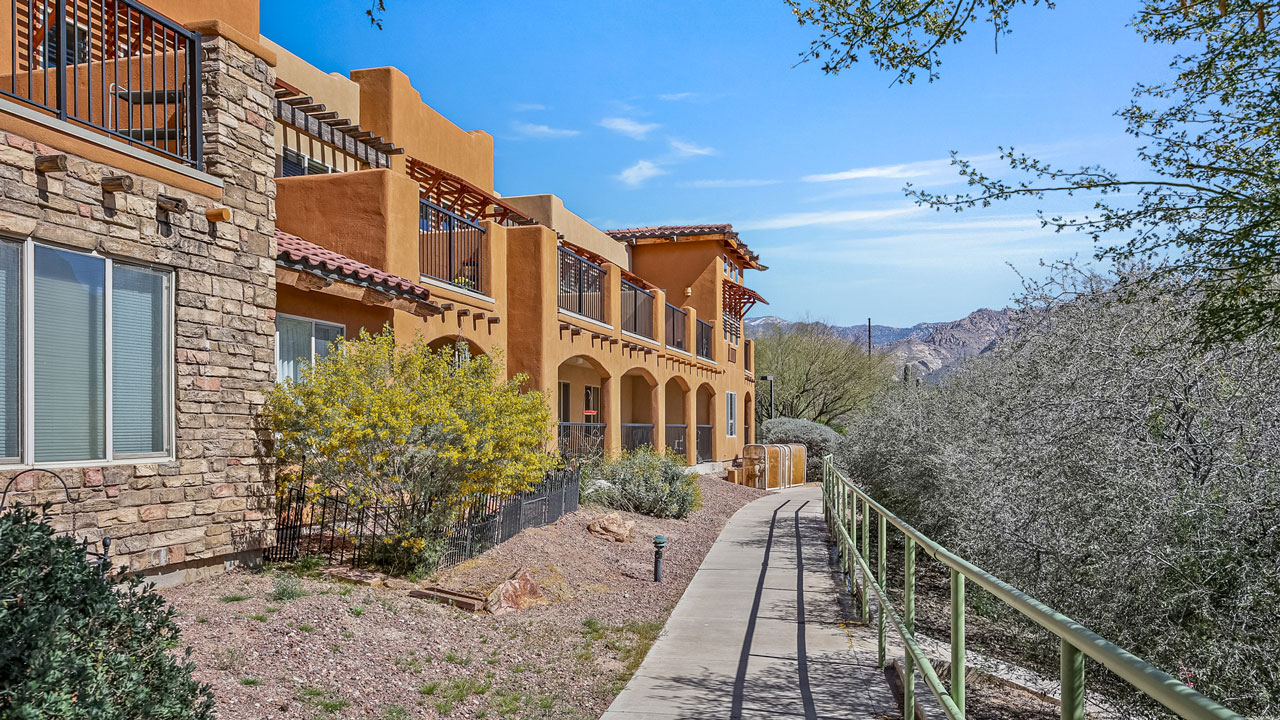 Exterior view of Desert Springs Gracious Retirement Living